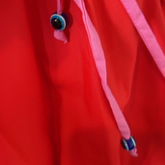 Staud size S red and pink tiered maxi dress - Picture 4 of 7